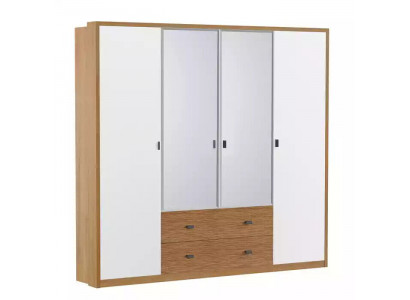 Wardrobe closets bedroom modern furniture material wood luxury cabinet