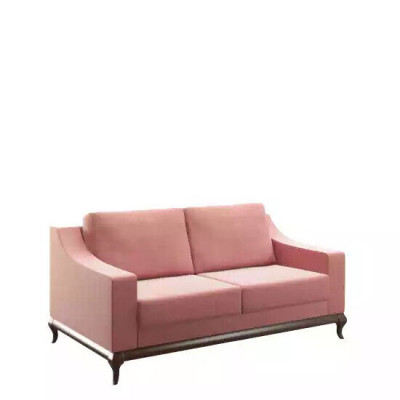 Modern sofa 2-seater living room design furniture style modern new pink luxury