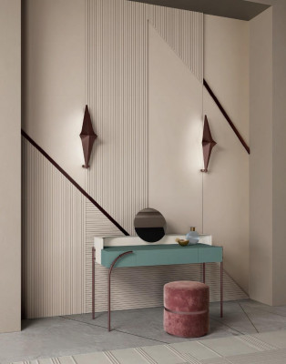 Stool bedroom furniture design pouffe furniture pouffe Italy Bizzotto footstool