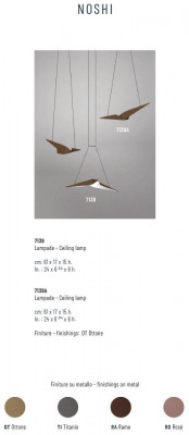Ceiling lamp ceiling light birds design lamp lighting modern design new
