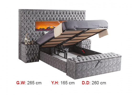 Bed double bed beds furniture furnishing new bedroom furniture design