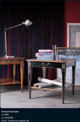 Living room table wood table console newspaper table side table solid wood