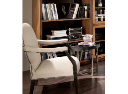 Armchair, reading chair, wing chair, luxury sofa, upholstery, Italian furniture