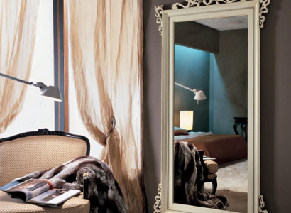 Classic Designer Mirror Italian Furniture Wall Mirror Wood - Model #255