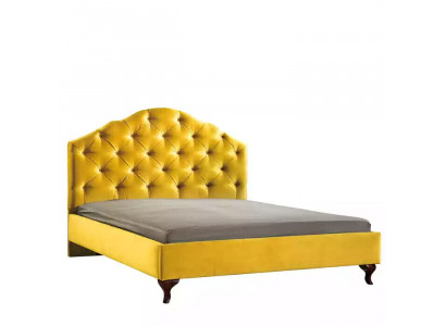 Chesterfield yellow bed for the bedroom double beds bright luxury