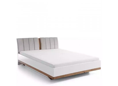 Luxury bed design double hotel beds royal wood furniture textile