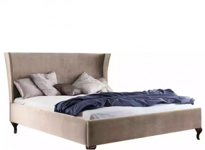 Bed Cushion Design Luxury Double Hotel Beds Baroque Wood Furniture