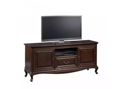 TV stand solid wood television stand brown cabinet furniture