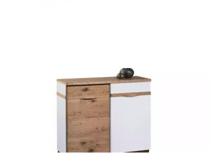 Dresser with 3 drawers, white sideboard, modern wooden sideboard