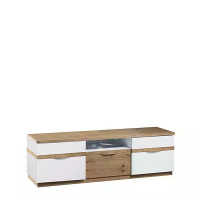 TV stand television wall living wall low board white high gloss TV stand