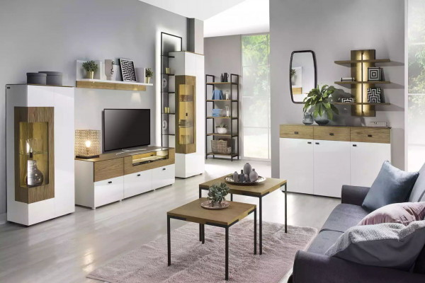 Design wall cabinet shelf wall shelves living room TV stand wood