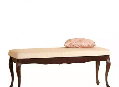 Classic designer bench stool seating upholstered bench footstool