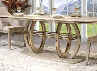 Dining table dining room table dining nook dining room furniture table wood gold beige