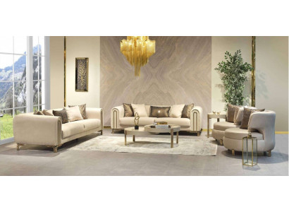 Sofa suite 3+3+1 seater seat cushion couch set design sofa new 4-piece fabric