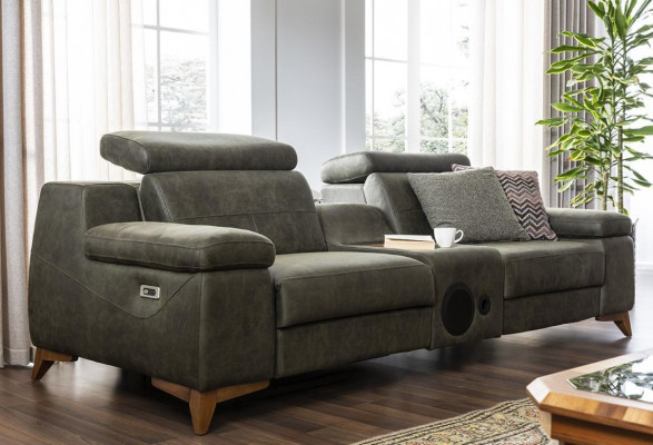 Sofa Couch Upholstery Set XXL Big Couches Multifunction Sofas 3+3 Seater