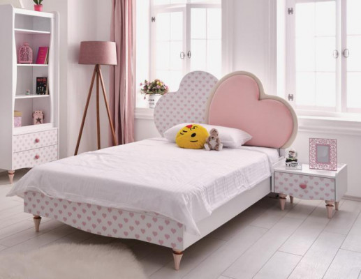 Luxury Beds Children's Bed Nursery Bed Children's Bed Furniture Wood White New