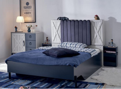 Modern style bed wooden beds luxury design bedroom furniture wooden bed