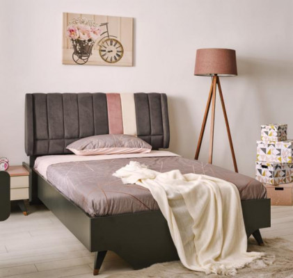 Luxury bedroom bedside table beds complete bed set design furniture