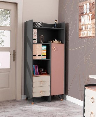 Bookshelf Cabinets Setra Bookcase Living Room Wall Unit Wall Shelf