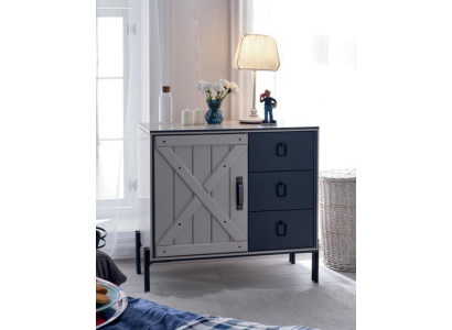 Wood modern design sideboards dresser cabinet tall cabinet drawers new