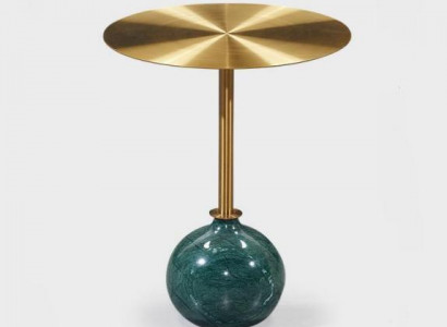Round gold side table coffee table bedroom dresser tables console