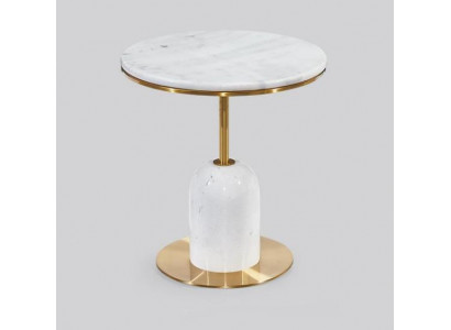 Side table white modern designer coffee table living room new