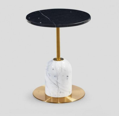 Side table luxurious marble modern coffee table living room