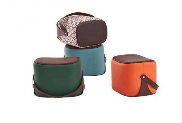 Rectangular Stool Modern Furniture Footstool Luxury Design Living Room Furniture