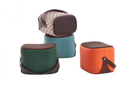 Rectangular Stool Modern Furniture Footstool Luxury Design Living Room Furniture