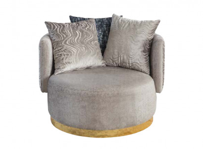 Modern Design 2x Armchairs Luxury Single Reclining Textile Furniture Single New