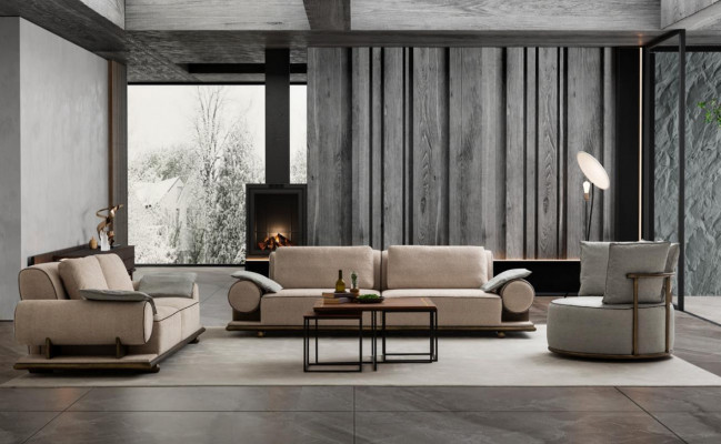 Luxury Sofa Set Sofa Suite Sofas 4 3 1 Seater Fabric 3-piece Couch Set