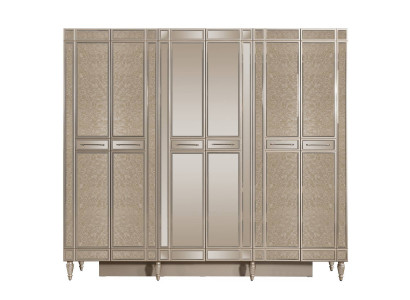 White bedroom wardrobe designer wooden cabinet modern furniture
