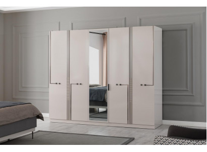 Modern wardrobe designer bedroom cabinets 4-door wardrobe