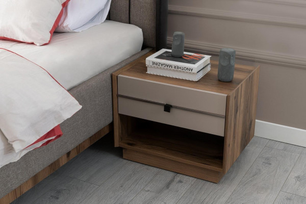 Brown bedroom nightstand stylish nightstands with drawers new