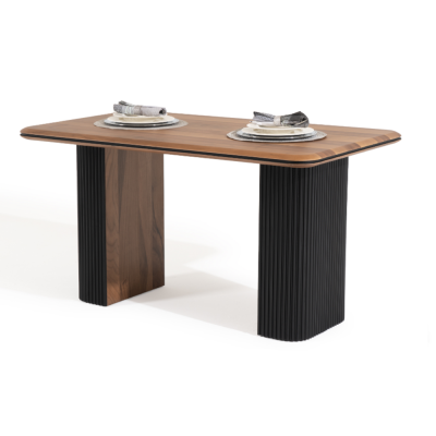 Dining room set dining group dining table chairs 5 pieces brown classic