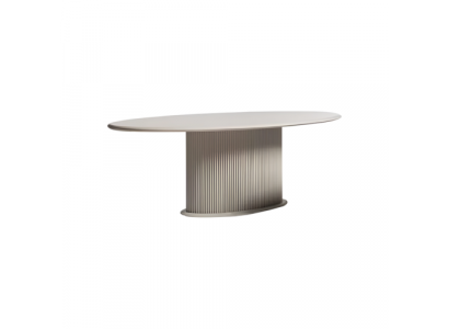 Luxury dining table dining table table wood beige dining room wooden table