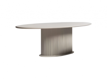 Luxury dining table dining table table wood beige dining room wooden table