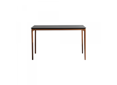 Classic dining table dining room table brown wood wooden table 130 cm