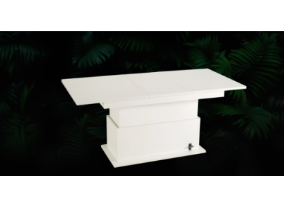 Extendable dining table coffee table wooden table coffee table furniture white