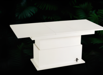 Extendable dining table coffee table wooden table coffee table furniture white