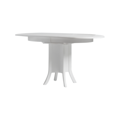 Extendable dining table wooden dining table wood table white