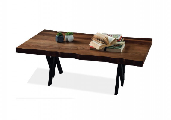 Complete Brown-Black Dining Set Designer Wooden Dining Table Upholstered Chairs