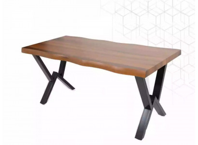 Dining room dining table luxury furniture wooden kitchen table new brown modern table