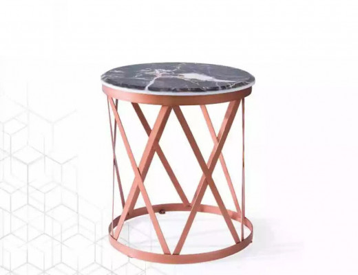 Living room side table luxurious luxury furniture table brown design new