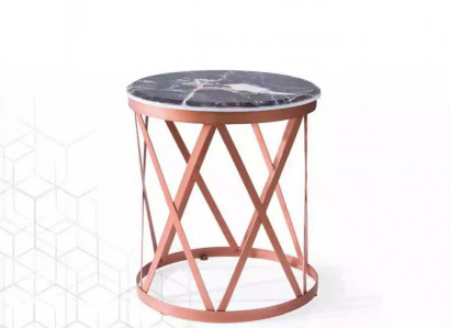Living room side table luxurious luxury furniture table brown design new