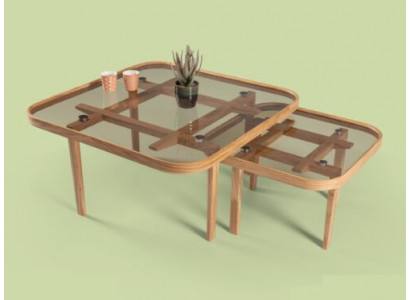 Modern wooden tables designer living room coffee tables luxurious glass tables