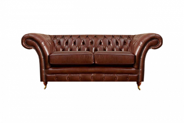 Chesterfield Sofa Two-Seater Couch Living Room Upholstered Furniture New Setup