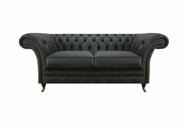 Two-seater sofa Chesterfield living room modern textile furniture upholstery furniture