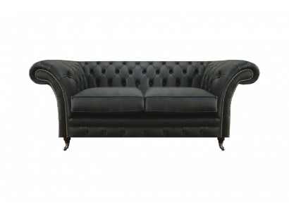 Two-seater sofa Chesterfield living room modern textile furniture upholstery furniture