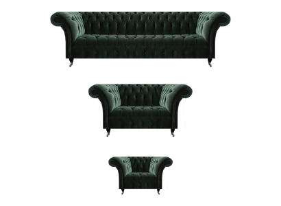 Sofa set Sofas Upholstered furniture Armchair Two-seater with Four-seater Chesterfield